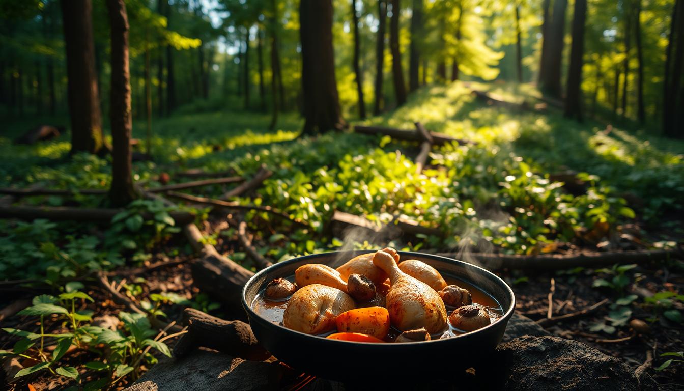 chicken woods recipe